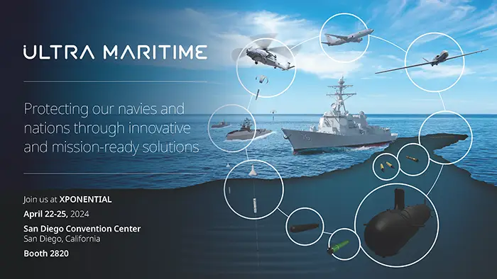 Ultra Maritime Booth at XPONENTIAL 2024